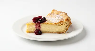 Plăcintă brânză dulce